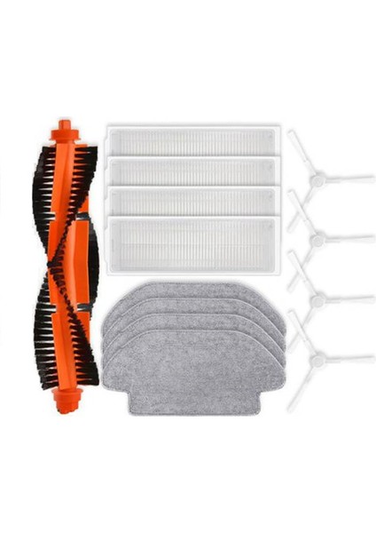 Laser L700 Robot Süpürge Ana Yan Fırça Hepa Filtre Paspas Bezleri Bez Aksesuarları Yedek Parçalar (Yurt Dışından)