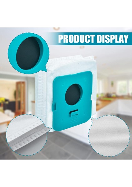 VS20 / A95923W Wxaa Toz Torbası Aksesuarları Elektrikli Süpürge Filtre Torbaları Yedek Parçaları (Yurt Dışından) fiyatları