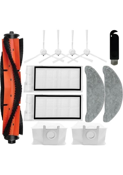 Elektrikli Süpürge Yedek Parçaları Aksesuarları Ana Yan Fırça Eve Plus SDJ01RM Için (Yurt Dışından)