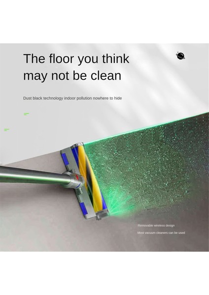 Elektrikli Süpürge Toz Göstergesi LED Lamba, Mikroskobik Göster ve Evcil Hayvan Tüylerini Kedi Köpek Tüylerini Aydınlat, USB Şarj (Yurt Dışından) fırsatları