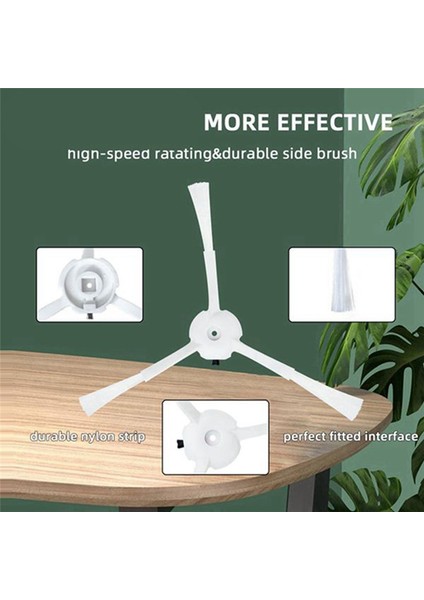 P10 / Q Robot Süpürge Yedek Parçaları Için 4 Adet Yan Fırça (Yurt Dışından) indirimleri