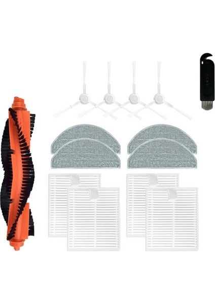 Robot Süpürge Aksesuarları E10 / E12 B112 Hepa Filtre Paspas Bezleri Yedek Parça Değişimi (Yurt Dışından)