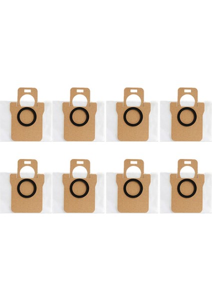 Robot Süpürge X10+, Omni 1s, B101CN / Bot S10 S20 Pro, X10 L10 L10S Ultra Için 8 Adet Toz Torbası (Yurt Dışından)