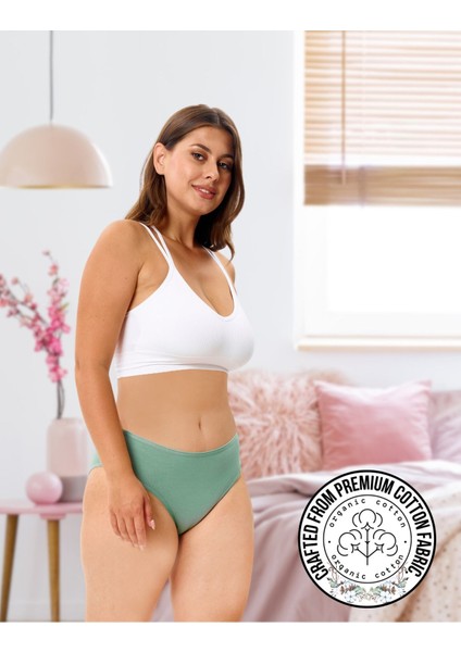 Kadın Pamuklu Külot Basic Slip Renkli 10'lu Paket Yüksek Bel Iç Çamaşırı ( MULTICOLOR-X19 ) fiyatları