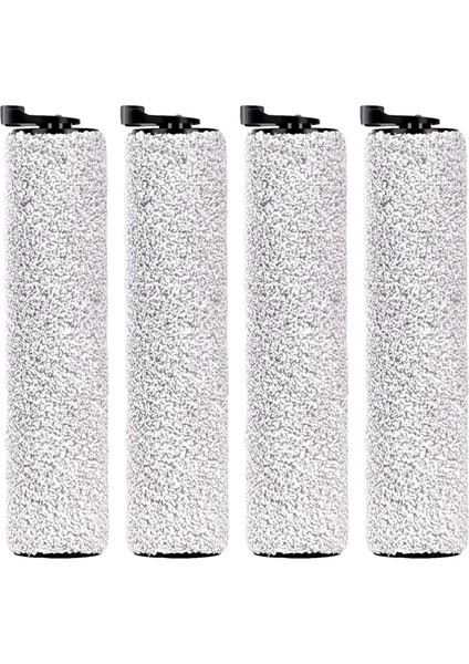 Ifloor 3/floor One S3/2 Kablosuz Islak Kuru Elektrikli Süpürge Parçaları Için 4 Adet Yedek Silindir Fırça (Yurt Dışından)