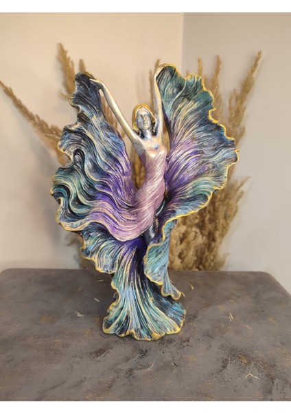 Yelpaze Etekli Kız Dekoratif Obje & Biblo ( Polyester ) modelleri