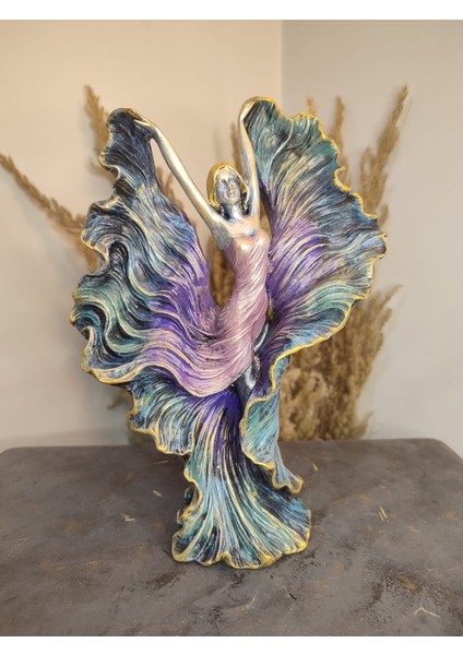 Yelpaze Etekli Kız Dekoratif Obje & Biblo ( Polyester ) fırsatları