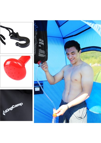 Kingcamp Solar Shower 20 L Kamp Duşu