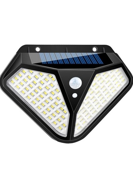 Güçlü Hareket Sensörlü Güneş Enerjili LED Aydınlatma Dış Mekan Bahçe 102 LED Li