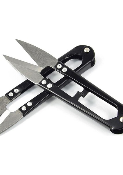 5 Adet Metal Balıkçı Makası Yaylı Otomatik Sistem Ağ Makası Iplik