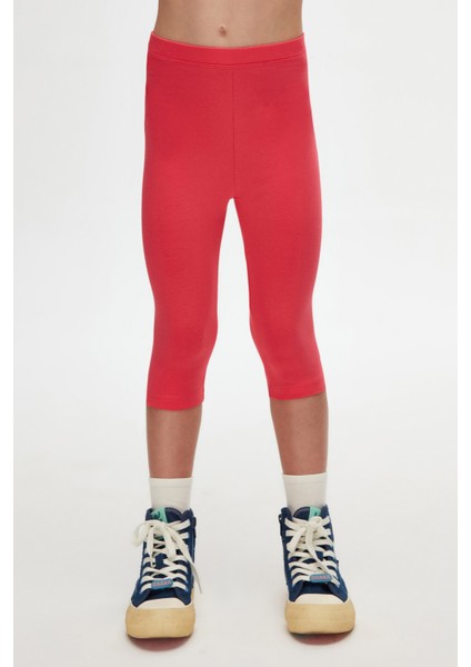 Nar Çiçeği Basic Kız Çocuk Diz Altı Tayt Kapri fiyatları