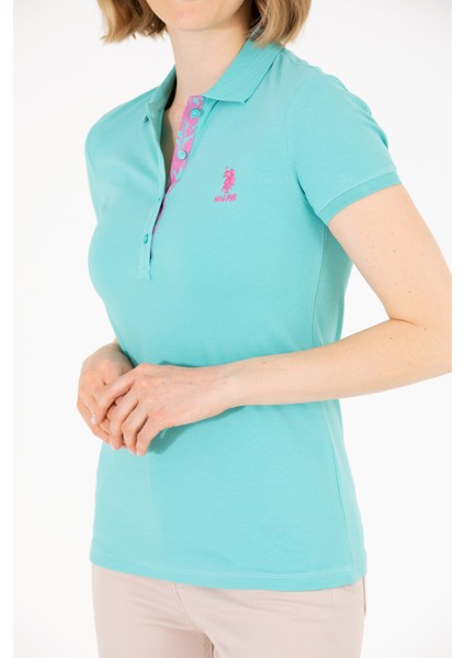 Kadın Mint Tişört Basic 50262698-VR090