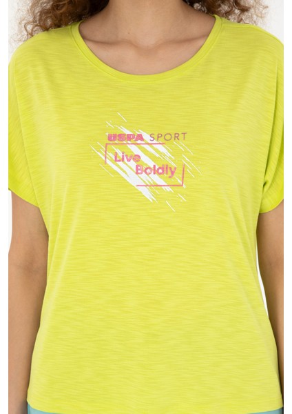 Kadın Fıstık Tişört 50284355-VR087