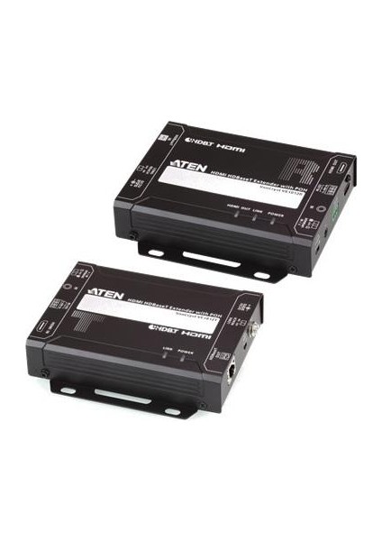 VE1812 150 mt HDMI To Cat 4K Hdbaset Sinyal Uzatma Cihazı Poh Özellikli Alıcı Verici Dahil