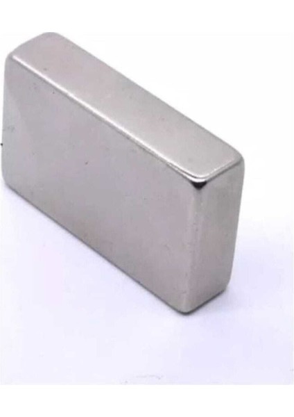 Mıknatıs, 40MM x 25MM x 10MM Köşeli Süper Güçlü Neodyum Mıknatıs