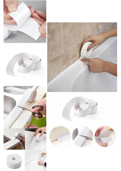 Su Sızdırmaz Geçirmez Bant - Lavabo Küvet Kenar Bandı 3,2 M