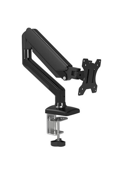 Ba-Mm-02 13 - 32 Inch Amortisörlü Gaz Basınçlı Yaya Sahip Masa Monteli Monitör Askı Aparatı