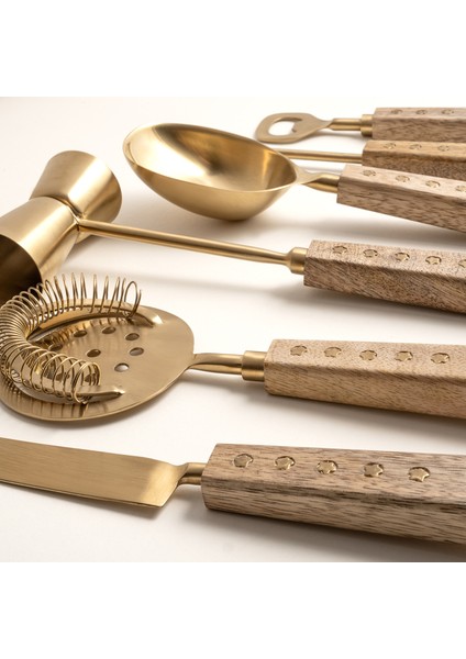 Rampur Çelik Bar Aksesuarları 24 Cm Natural - Altın fırsatları