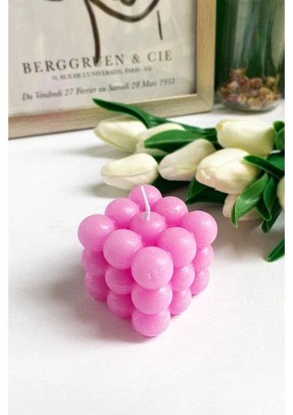 Pembe Atlıkarıncalı Aromalı Bubble Mumlu Gold Pembe Taşlı Kolye Bileklikli Hediye Seti modelleri