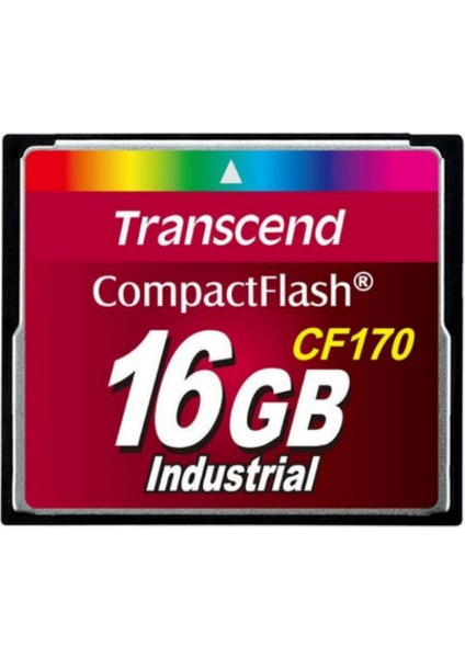 TS16GCF170 16 GB CF170 300X 90/60MB/S Industrıal Compact Hafıza Kartı