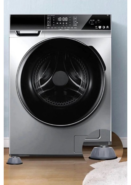 Çamaşır Makinesi Mobilya Beyaz Eşya Altı Titreşim Engelleyici 4 Lü Set Ayak modelleri