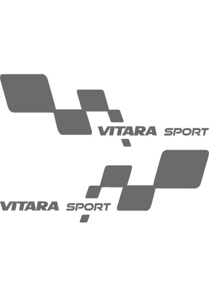 Vitara Sport Sticker - Vitara Sticker - Suzukı Sticker - Kapı Altı Sticker - Oto Sticker - Araba Sticker