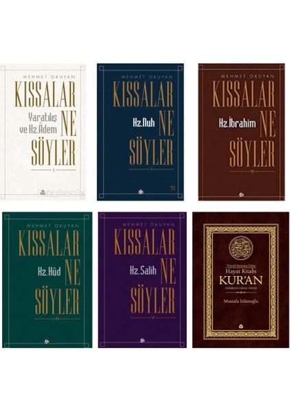 Kıssalar Ne Söyler Yaratılış ve Hz. Adem - Hz. Nuh - Hz. İbrahim - Hz. Hud - Hz. Salih - Hayat Kitabı Kur'an 6 Kitap