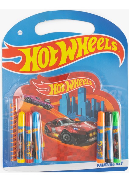 Hot Wheels Lisanslı Defter ve Kalem Seti