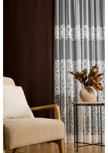 Sık Pileli Blackout Karartma Kumaştan Fon Perde 1x3 V21 Tek Kanat indirimleri