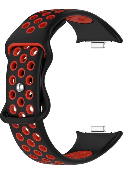 Xiaomi Smart Band 9 Pro Uyumlu Delikli Yumuşak Silikon Kordon Kayış