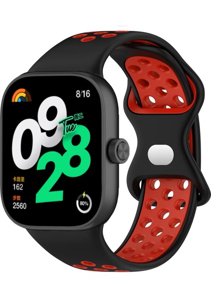 Xiaomi Smart Band 9 Pro Uyumlu Delikli Yumuşak Silikon Kordon Kayış