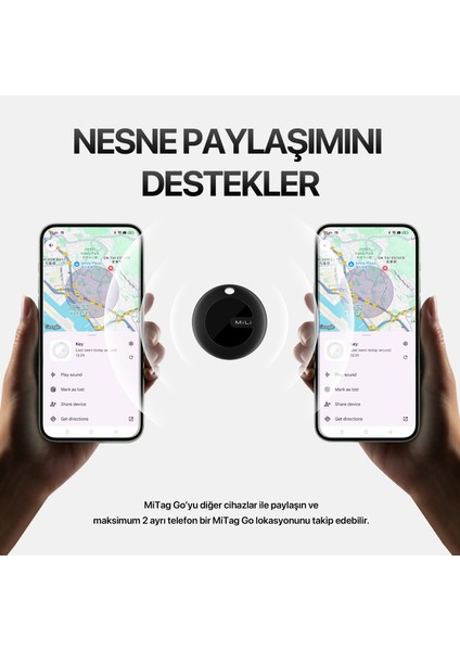 Mitag Go Android Uyumlu Google Find My Device Lisanslı Akıllı Takip Cihazı