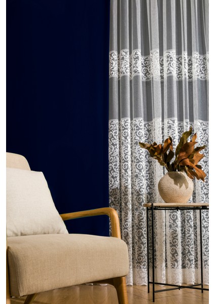 Sık Pileli Mint Blackout Karartma Kumaştan Fon Perde 1 x 3 V09 Tek Kanat indirimleri