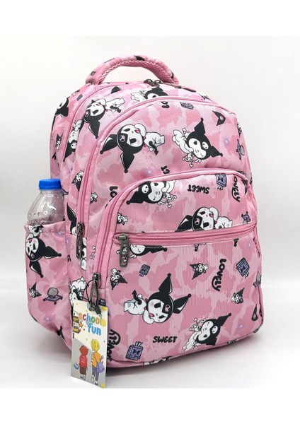 Karakter Desenli Kız Ilk Okul Çantası Kız Ilkokul Çantası Pudra fiyatları
