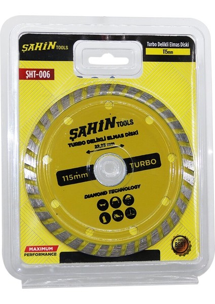 1/2 Inç 115MM Mermer Kesici Disk TY-156