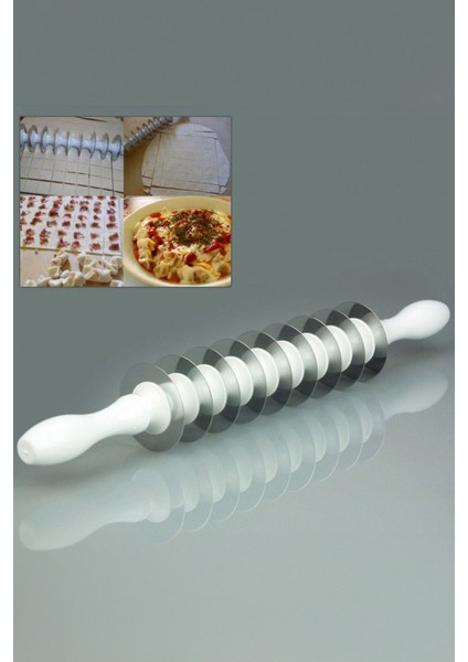 9 Bıçaklı Mantı Kesme Merdanesi Hamur Pasta Süs Kesici Merdane Şeklinde Hamur Mantı Kesici fiyatları