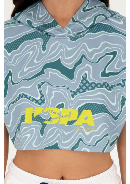 Kadın Koyu Yeşil Sweatshirt 50284302-VR101