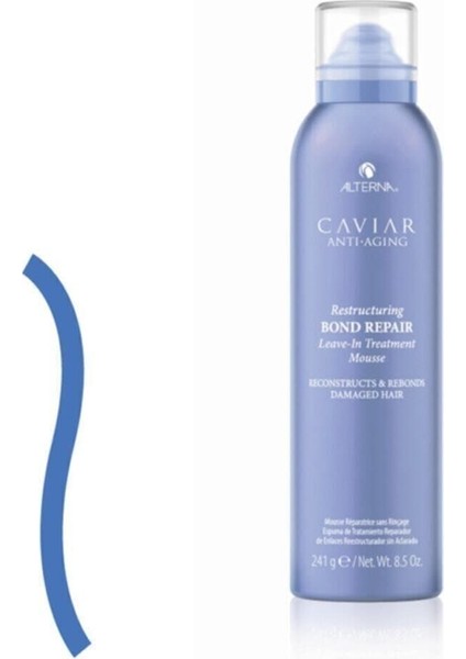 Bakım Köpüğü 241G Caviar Restructuring Bond Repair Leave-In Treatment Mousse Buk.