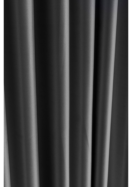 Sık Pileli Blackout Karartma Kumaştan Fon Perde 1x3 V396 Tek Kanat modelleri