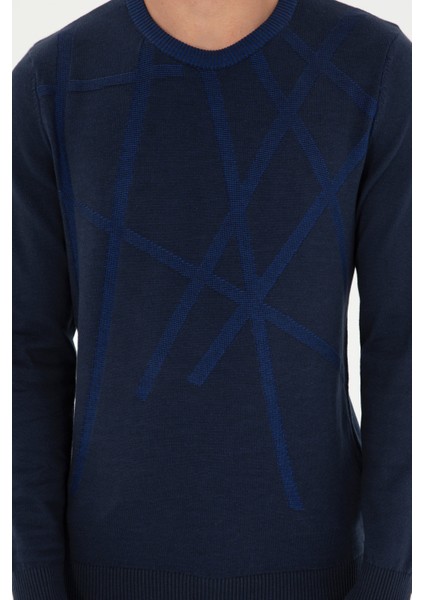 Erkek Lacivert Kazak /Triko 50292869-VR033