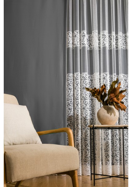 Sık Pileli Blackout Karartma Kumaştan Fon Perde 1x3 V396 Tek Kanat indirimleri