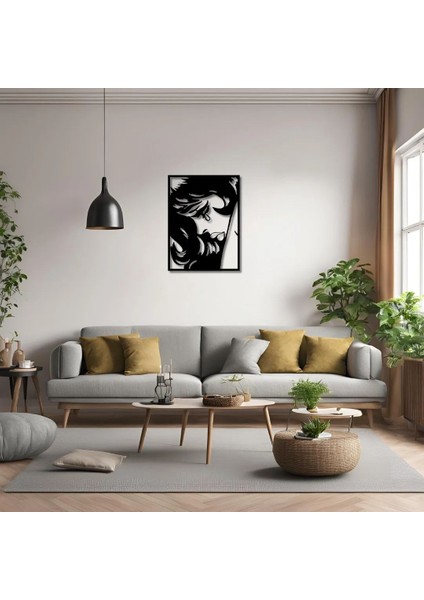 Sanatsal Metal Tablo Pop Art 18 Metal Duvar Tabosu Pop Art