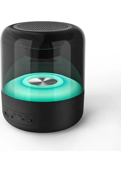 Bluetooth Hoparlör Taşınabilir Kablosuz Rgb Işıklı Kaliteli