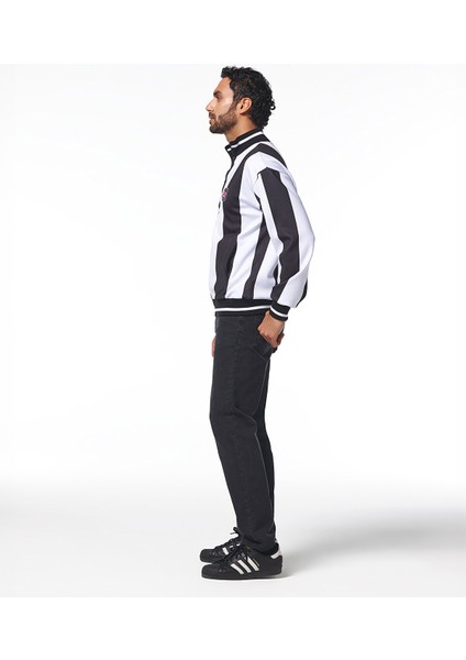 Beşiktaş Erkek Çubuklu Fermuarlı Sweatshırt 7425247T3