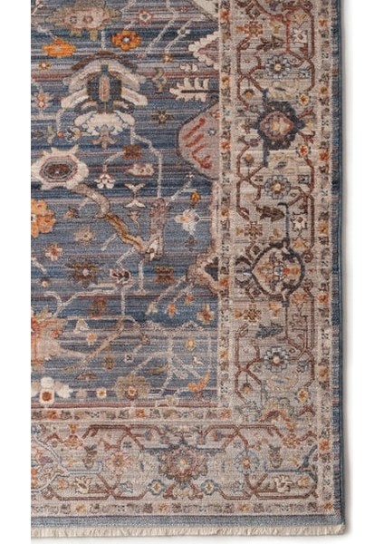 7/24 Klasik Tarz 96 x 300 Toz Barındırmaz Viskon Yolluk Halı 0727-LCV fırsatları