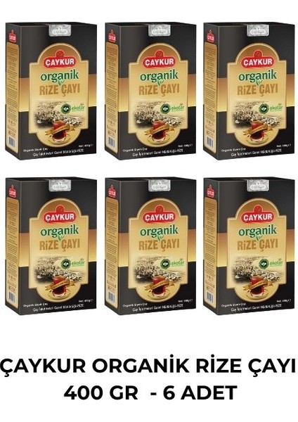 Organik Rize Çayı 400 gr - 6 Adet