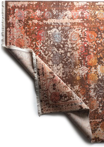 7/24 Vintage Tarzı 200 x 290 Toz Barındırmaz Viskon Halı 070-KBJ modelleri