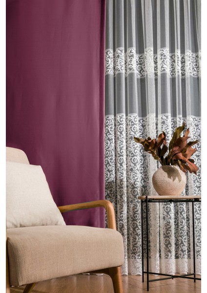 Blackout Karartma Pilesiz Ekstraforlu Düz Dikim Perde Tek Kanat V398 indirimleri