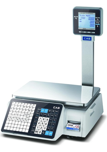 CL3000 P 30 kg Boyunlu Barkodlu Terazi