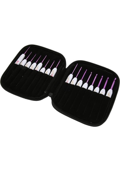 Plastik Saplı Tığ Seti 15 Farklı Numara ( 1 mm 6 mm Arası )